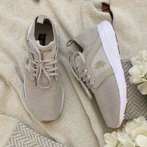 US POLO Knit Lightweight Taupe Sneakers